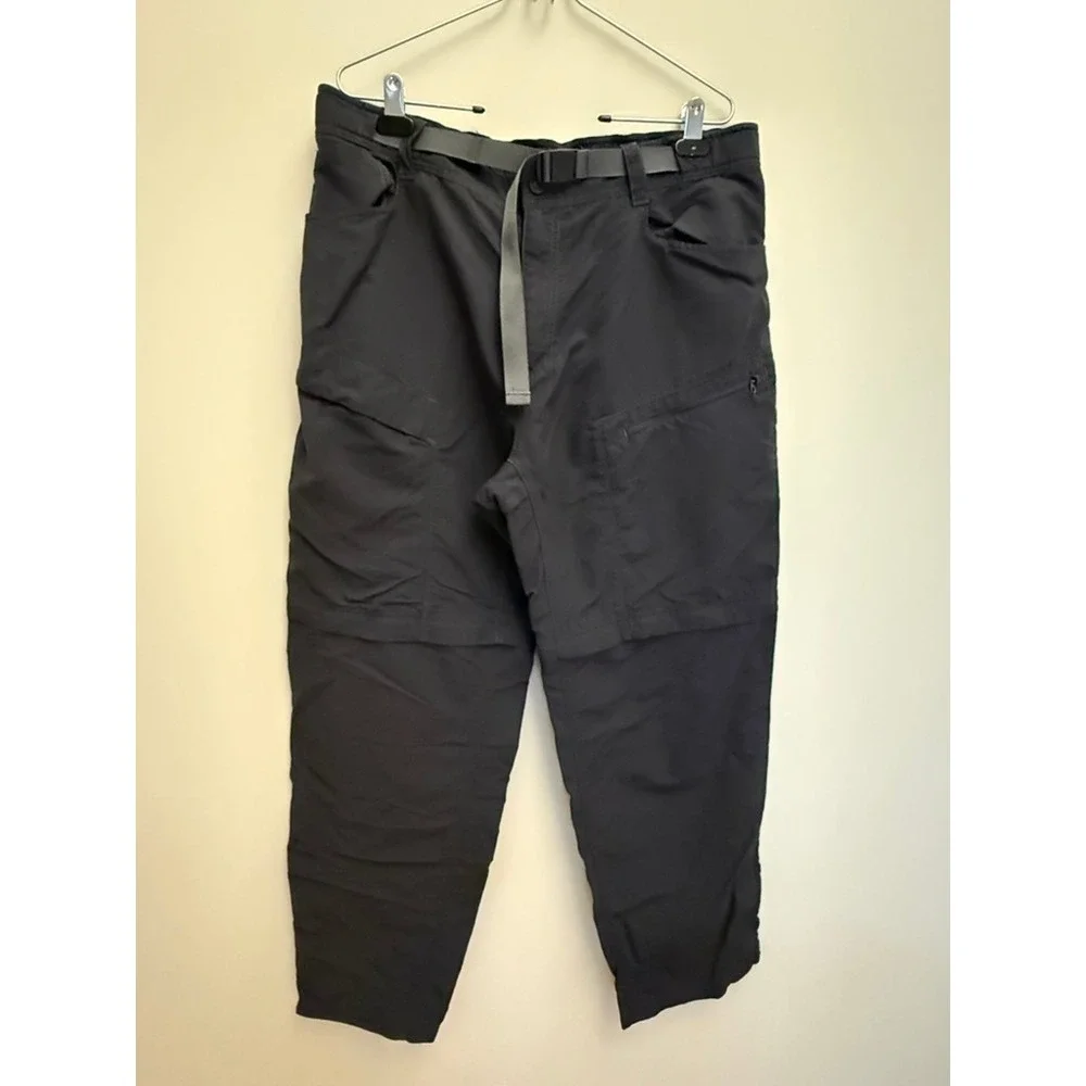 The North Face Paramount Convertible Hiking Pants Mens XL Gray Zip Off Cargo